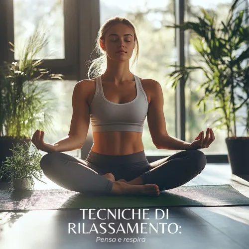 Copertina di Tecniche di rilassamento: Pensa e respira