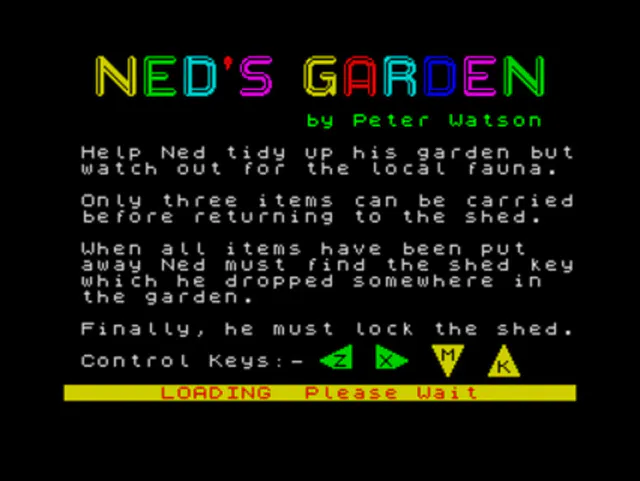 Copertina di Ned's Garden