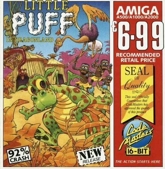 Copertina di Little Puff in Dragonland