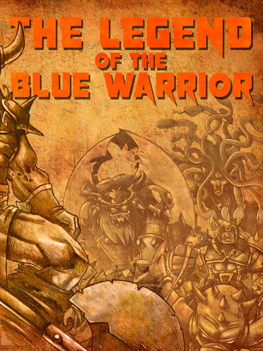 Copertina di The Legend Of The Blue Warrior