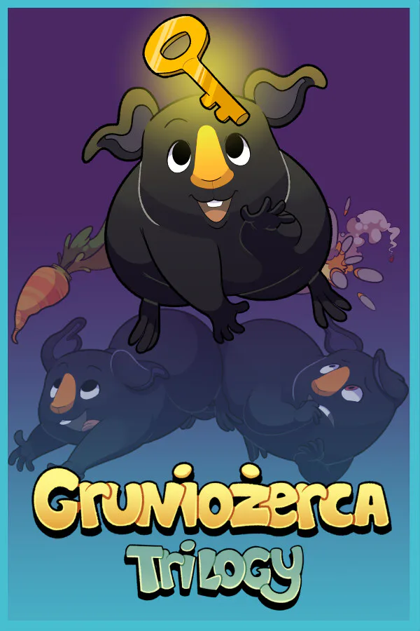 Copertina di Gruniożerca Trilogy