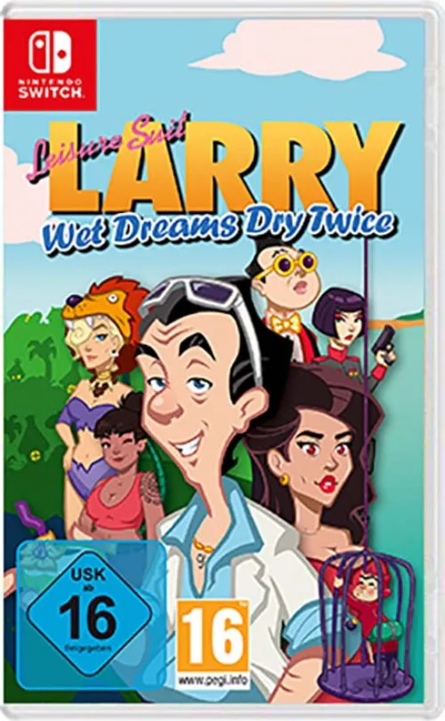 Copertina di Leisure Suit Larry - Wet Dreams Dry Twice