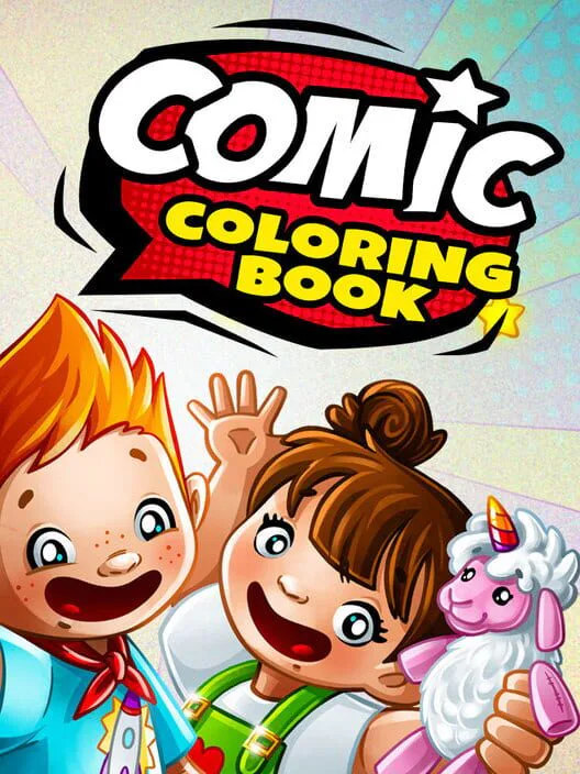 Copertina di Comic Coloring Book