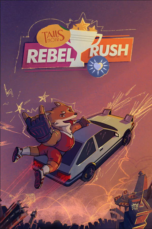 Copertina di Tails Noir: Rebel Rush