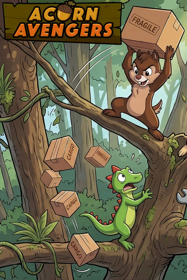 Copertina di Acorn Avengers