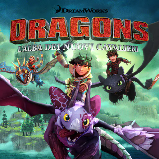Copertina di Dragons: L'alba dei Nuovi Cavalieri