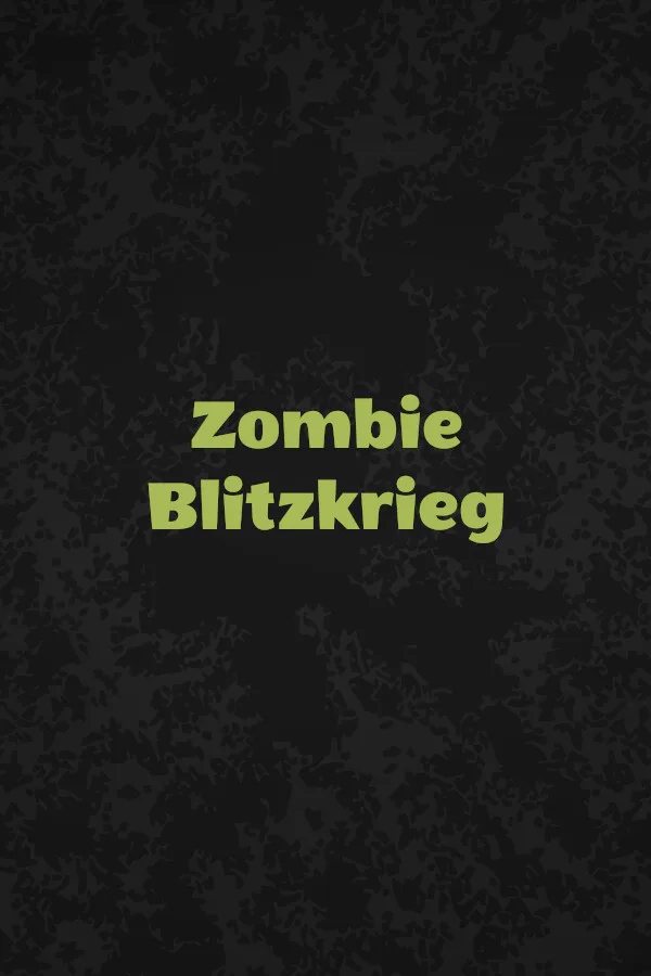 Copertina di Zombie Blitzkrieg