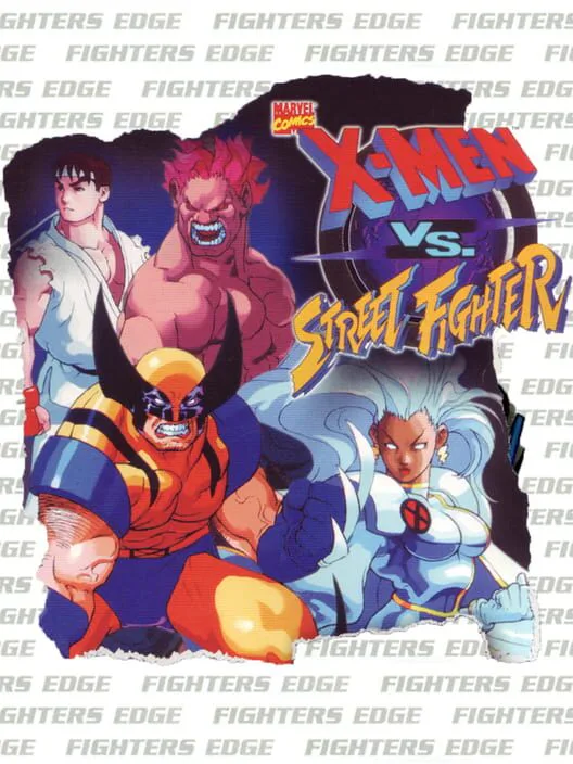 Copertina di X-Men vs. Street Fighter