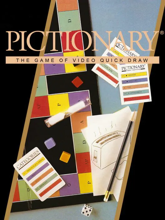 Copertina di Pictionary: The Game of Video Quick Draw