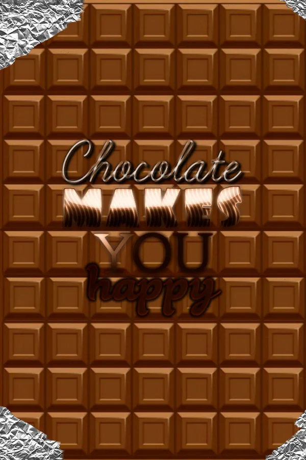 Copertina di Chocolate makes you happy