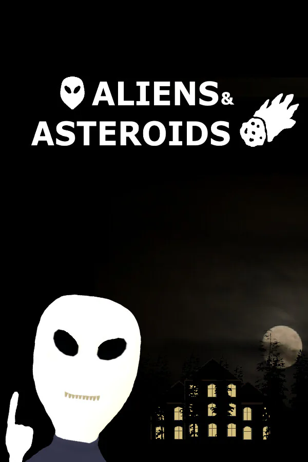 Copertina di Aliens and Asteroids