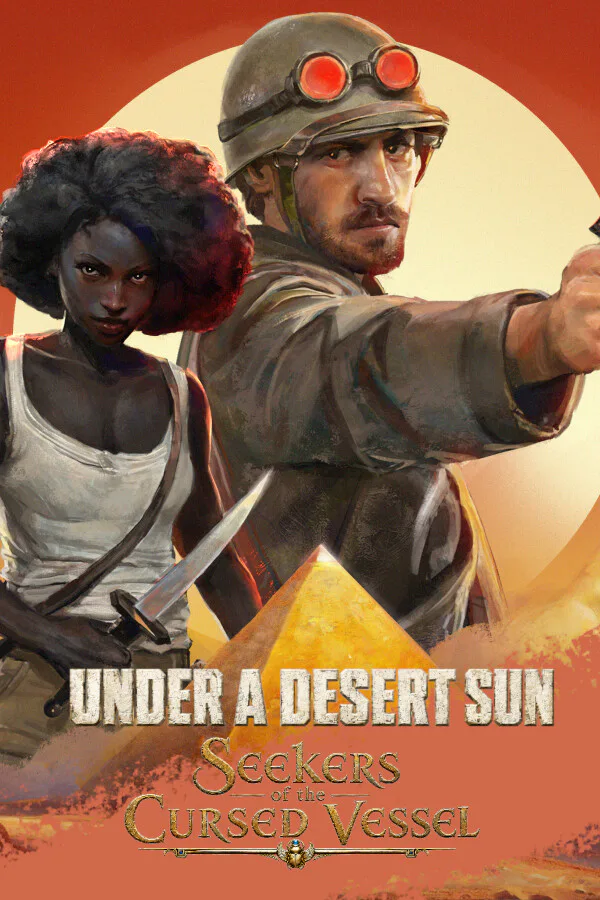 Copertina di Under a Desert Sun: Seekers of the Cursed Vessel
