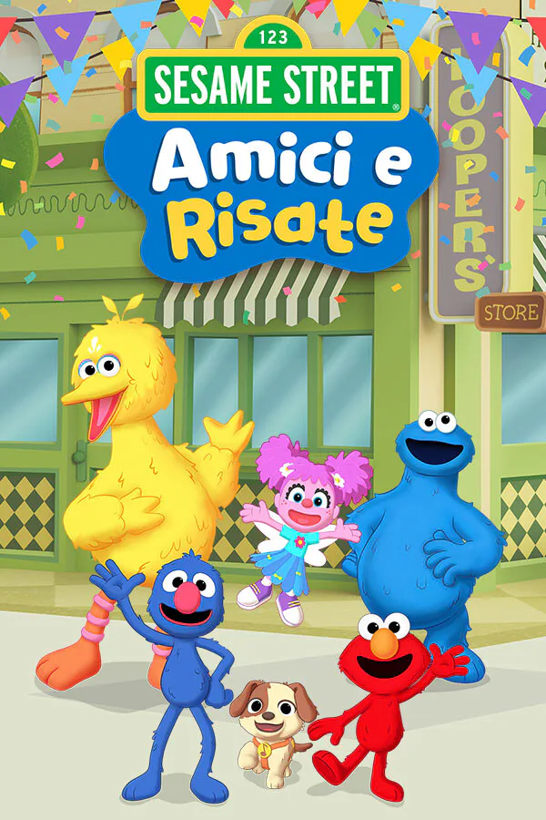 Copertina di Sesame Street: Amici e risate