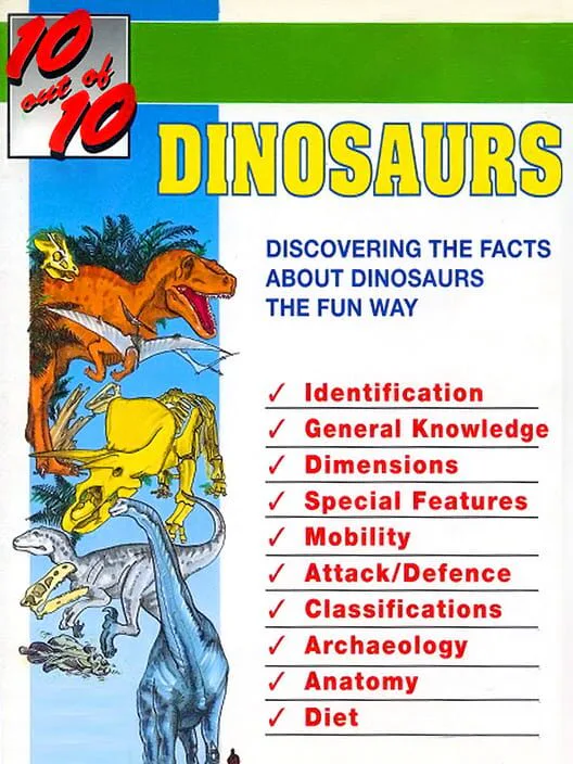 Copertina di 10 out of 10: Dinosaurs