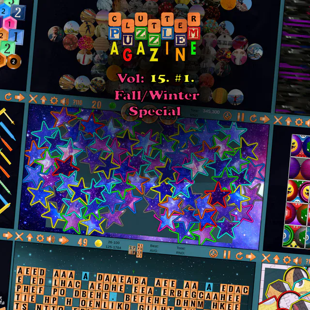 Copertina di Clutter Puzzle Magazine Vol. 15 No. 1 Collector's Edition