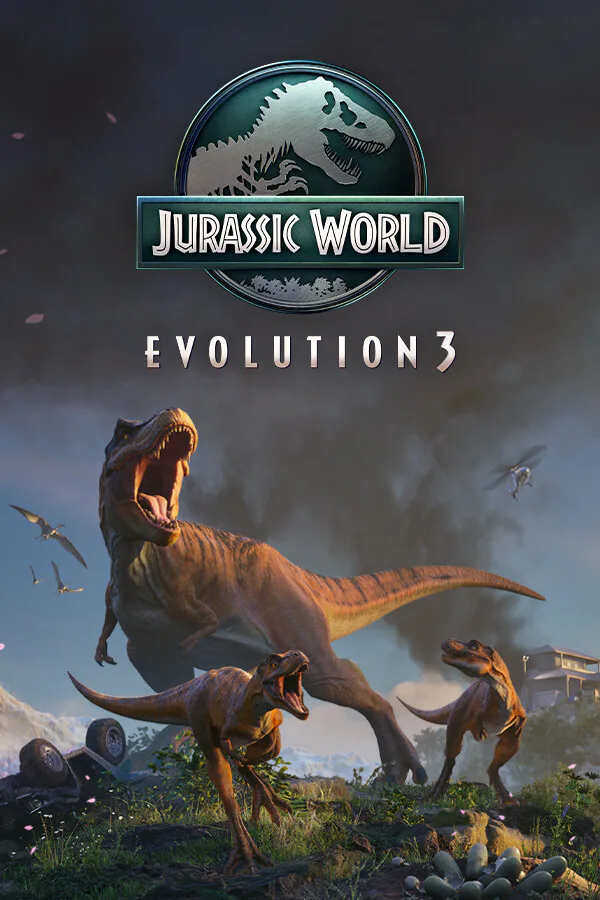Copertina di Jurassic World Evolution 3