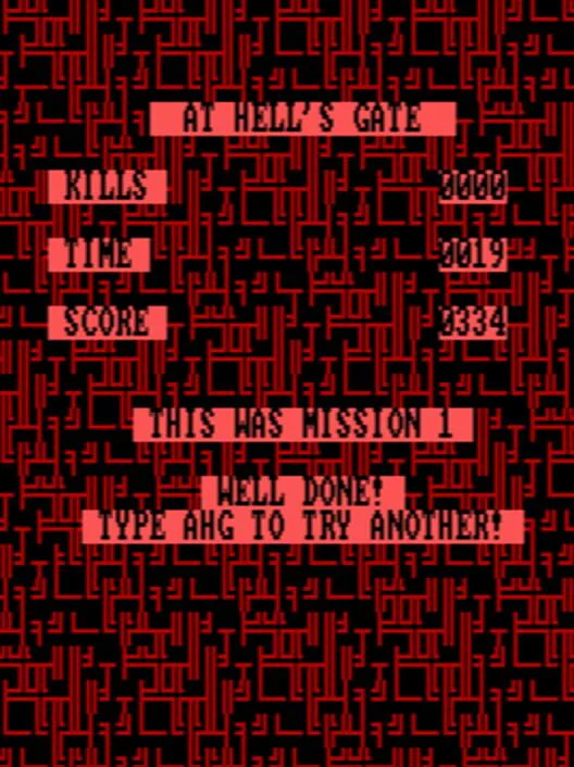 Copertina di At Hell's Gate