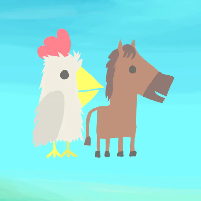 Copertina di Ultimate Chicken Horse