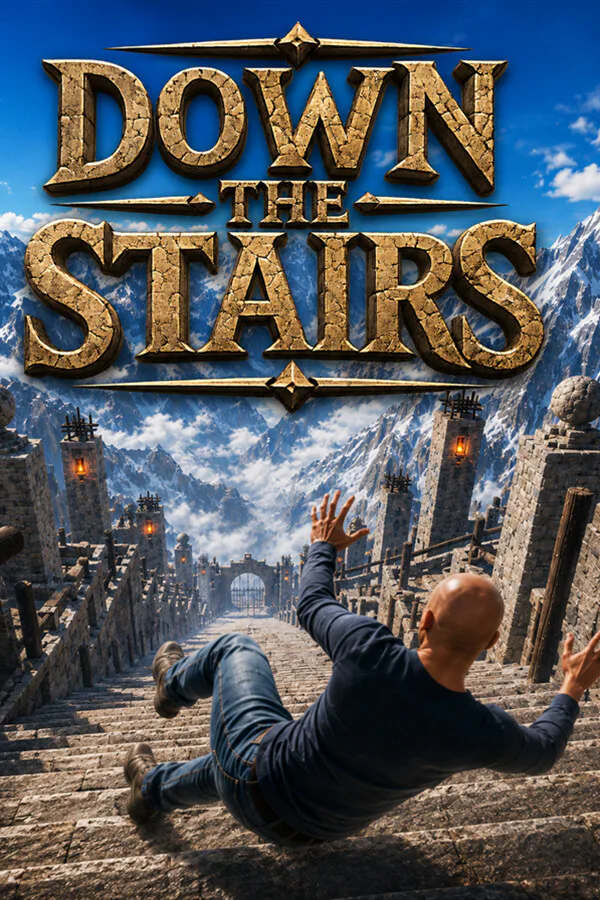 Copertina di Down The Stairs: The Game