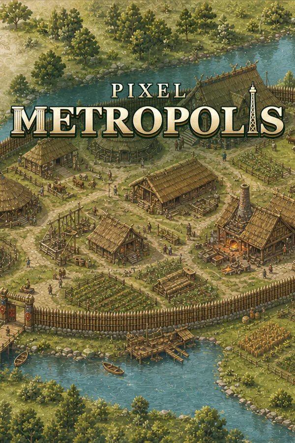 Copertina di Pixel Metropolis