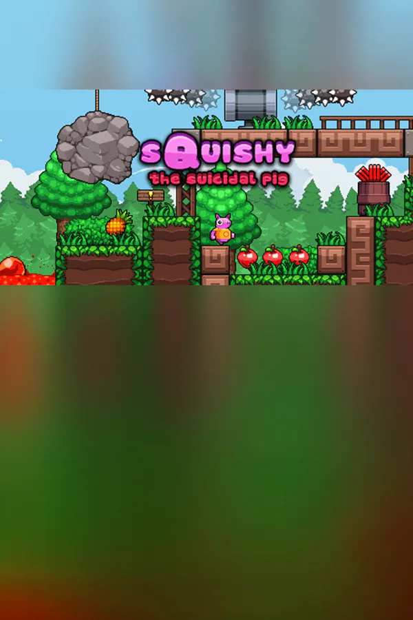 Copertina di Squishy the Suicidal Pig