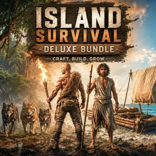 Copertina di Island Survival Deluxe Bundle: Craft, Build, Grow