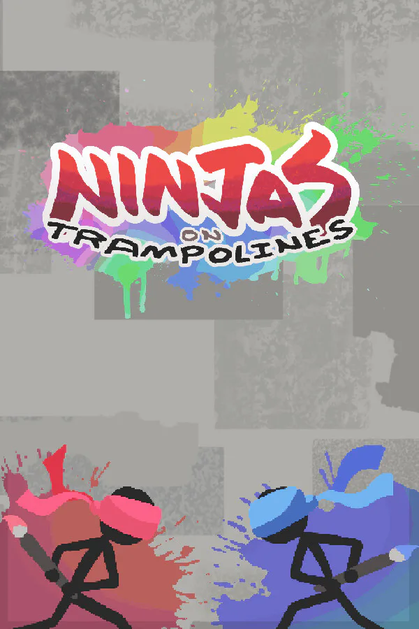 Copertina di Ninjas on Trampolines