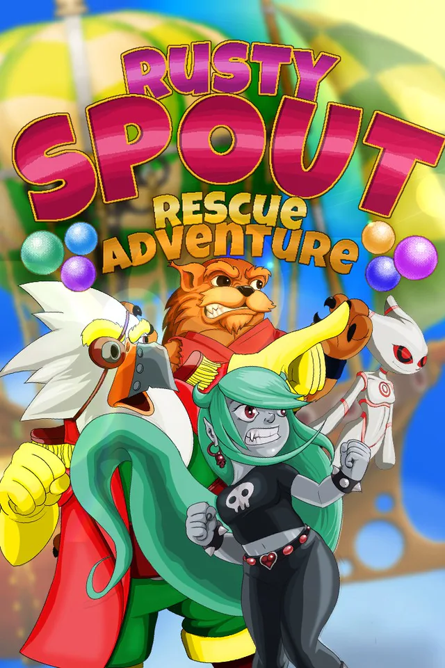 Copertina di Rusty Spout Rescue Adventure