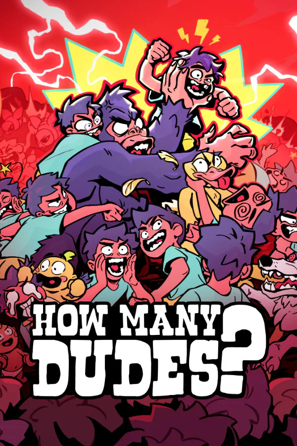 Copertina di How Many Dudes? The Roguelike Autobattler