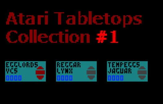 Copertina di Atari Tabletops Collection #1