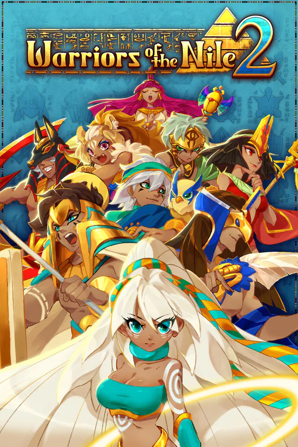 Copertina di Warriors of the Nile 2