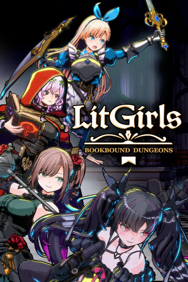 Copertina di LitGirls: Bookbound Dungeons