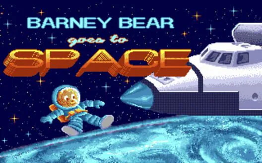Copertina di Barney Bear Goes to Space