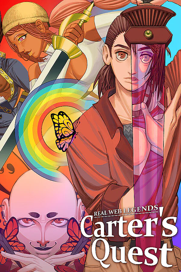 Copertina di REAL WEB LEGENDS: Carter's Quest