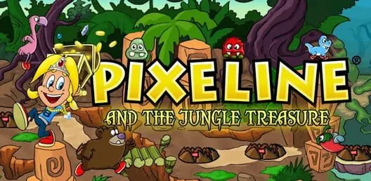 Copertina di Pixeline and the Jungle Treasure