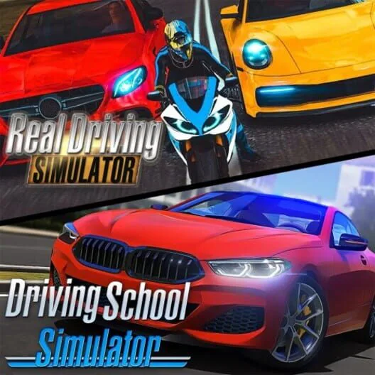 Copertina di Racing Simulator Bundle: Driving School Simulator & Real Driving Simulator