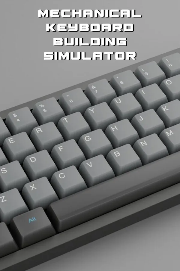 Copertina di Mechanical Keyboard Building Simulator