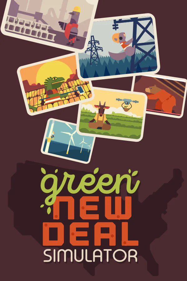 Copertina di Green New Deal Simulator