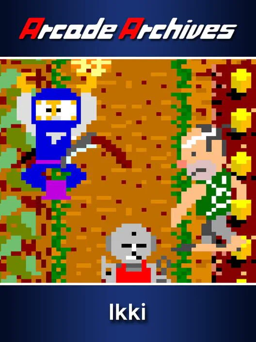 Copertina di Arcade Archives Ikki