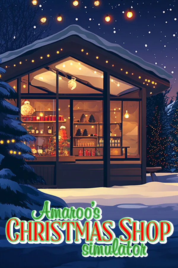 Copertina di Amaroo's Christmas Shop Simulator