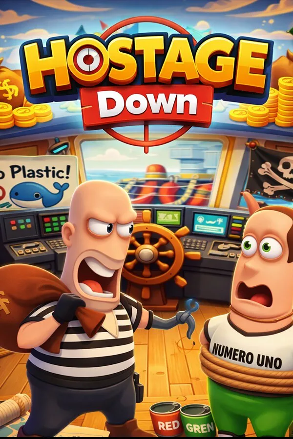 Copertina di Hostage Down
