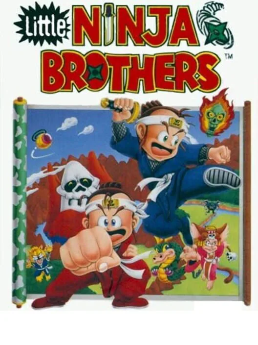 Copertina di Little Ninja Brothers