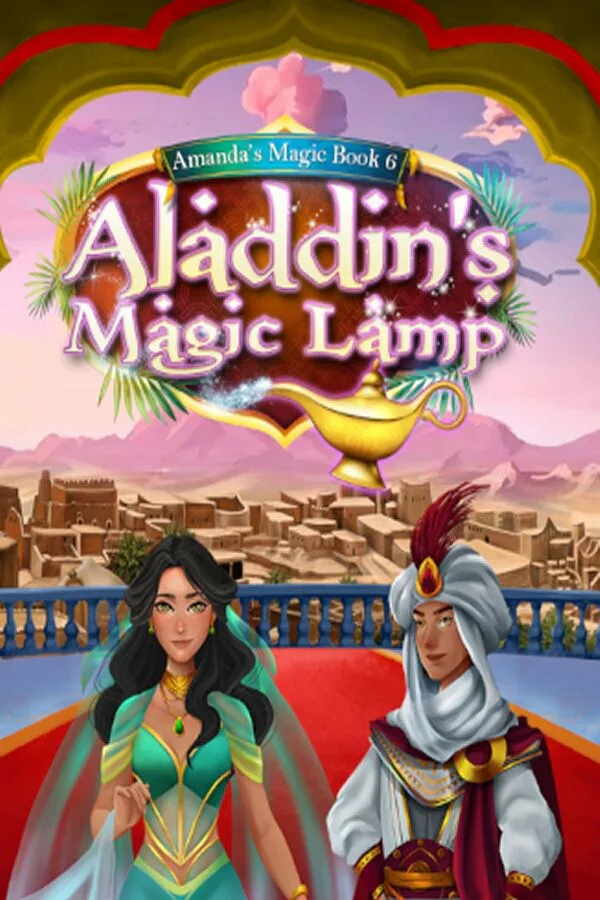 Copertina di Amanda's Magic Book 6: Aladdin's Magic Lamp