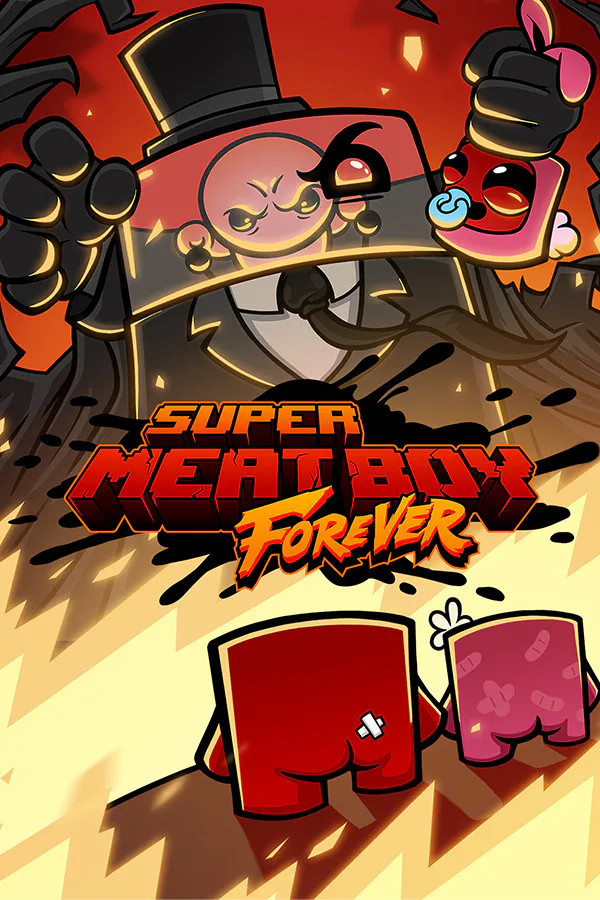 Copertina di Super Meat Boy Forever