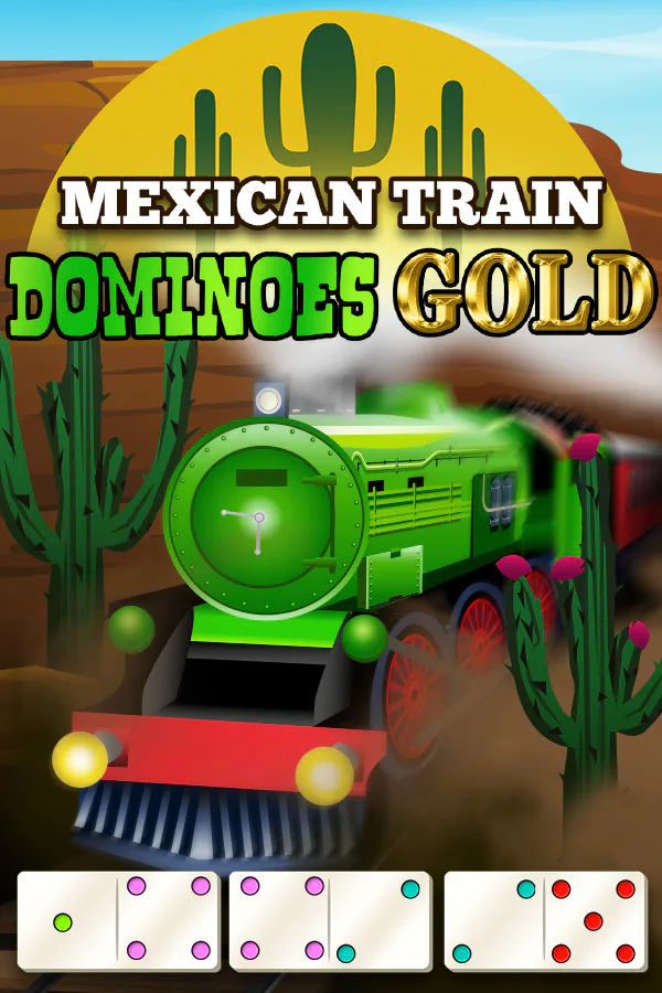 Copertina di Mexican Train Dominoes Gold