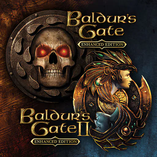Copertina di Baldur's Gate and Baldur's Gate II: Enhanced Editions