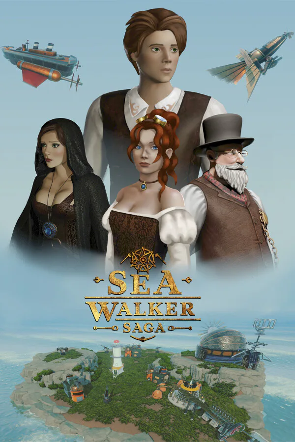 Copertina di Sea Walker Saga