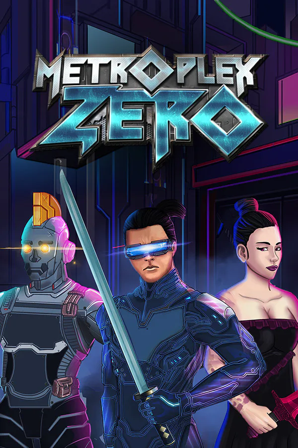 Copertina di Metroplex Zero: Sci-Fi Card Battler