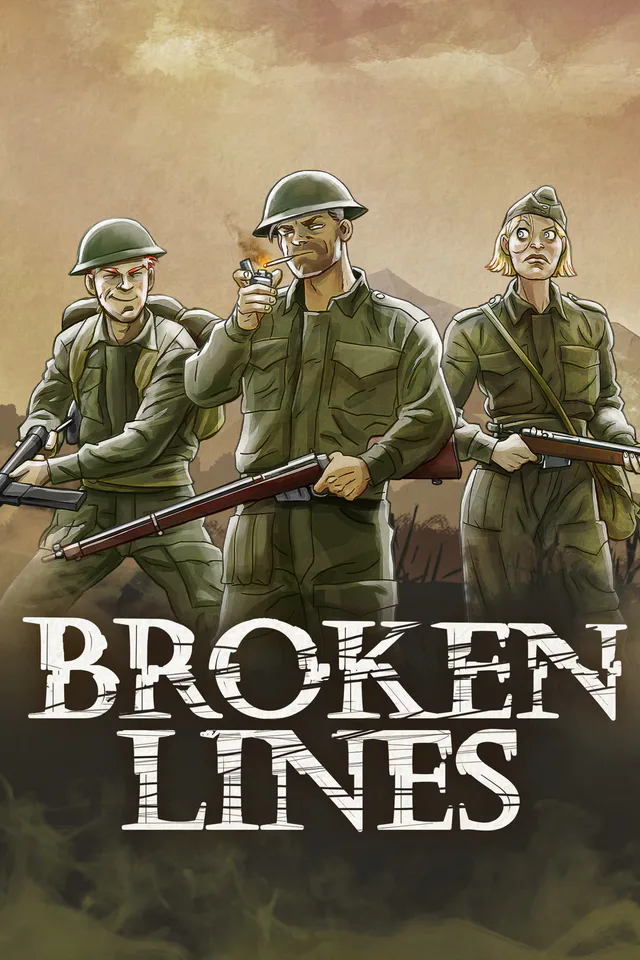 Copertina di Broken Lines