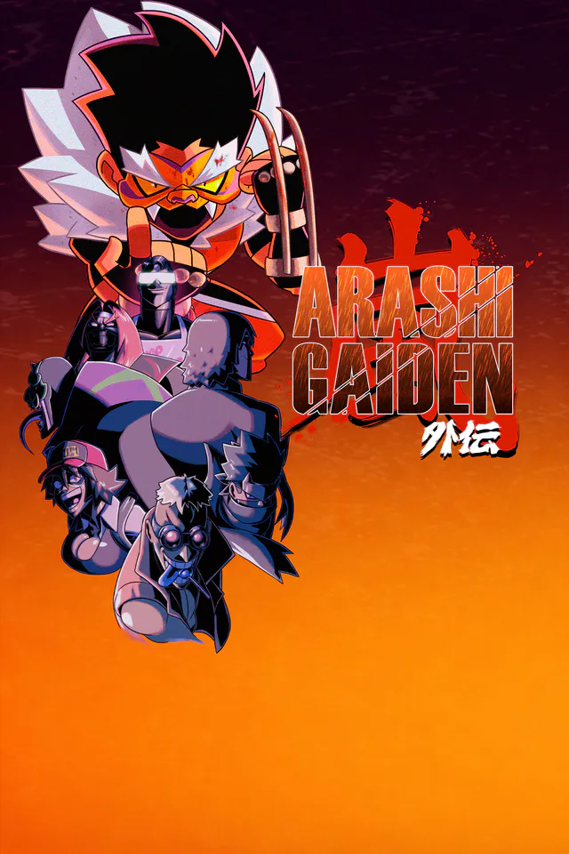Copertina di Arashi Gaiden